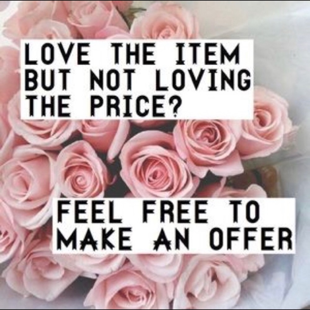 If you’re interested, please make an offer! 🛍
